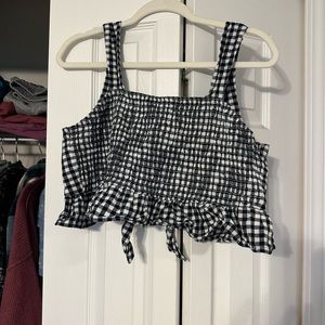 American eagle cropped tank top